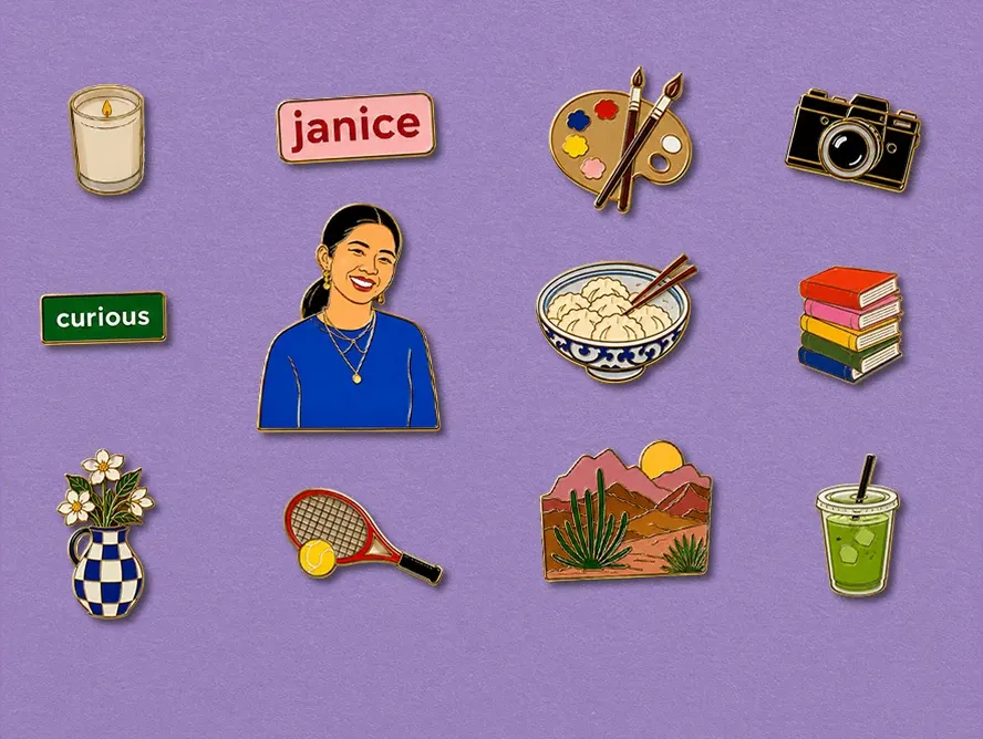 Personal enamel pins