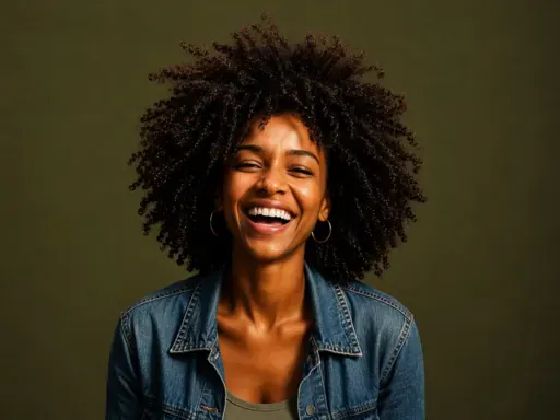 Editorial studio portrait